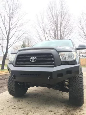 TOYOTA TUNDRA 2007-2013 with CLASSIC FRONT Weld It Yourself STANDARD installed