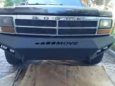 DODGE DAKOTA 1987-1996 with PRECISION FRONT Weld It Yourself STANDARD installed