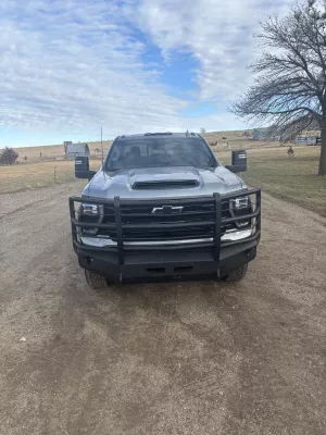 CHEVY 2500-3500HD 2024-2026 with CLASSIC FRONT Weld It Yourself STANDARD installed