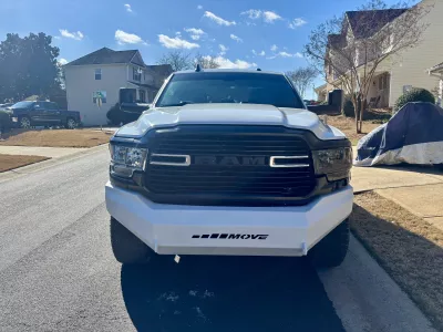 DODGE 2500-3500 2019-2024 with CLASSIC FRONT W.I.Y.KIT STANDARD installed