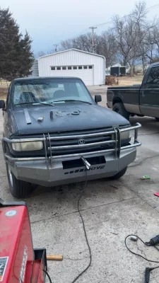 FORD RANGER 1993-1997 with CLASSIC FRONT Weld It Yourself STANDARD installed