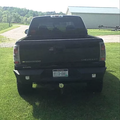 CHEVY 2500-3500HD 1999-2002 with CLASSIC REAR Weld It Yourself STANDARD installed