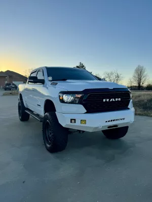 DODGE 1500 2019-2024 with CLASSIC FRONT W.I.Y.KIT STANDARD installed