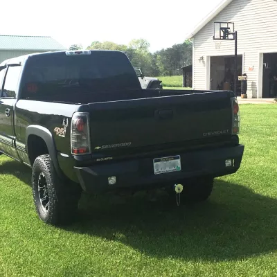 CHEVY 2500-3500HD 1999-2002 with CLASSIC REAR Weld It Yourself STANDARD installed