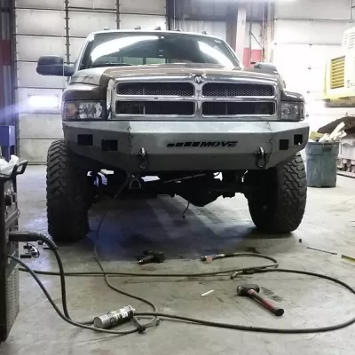 DODGE 2500-3500 1994-2002 with CLASSIC FRONT Weld It Yourself STANDARD installed