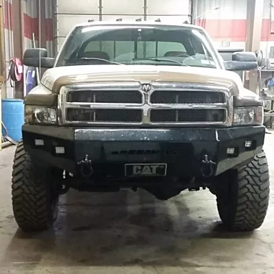DODGE 2500-3500 1994-2002 with CLASSIC FRONT Weld It Yourself STANDARD installed