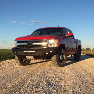 CHEVY 1500 2007.5-2013 with CLASSIC FRONT Weld It Yourself STANDARD installed