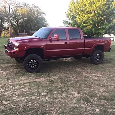 CHEVY 2500-3500HD 2003-2007 with CLASSIC FRONT Weld It Yourself STANDARD installed