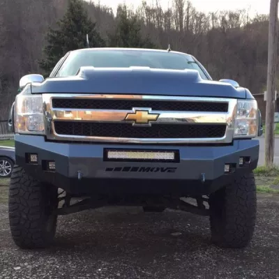 CHEVY 1500 2007.5-2013 with CLASSIC FRONT Weld It Yourself STANDARD installed