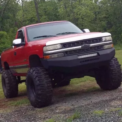 CHEVY 1500 1999-2002 with CLASSIC FRONT Weld It Yourself STANDARD installed