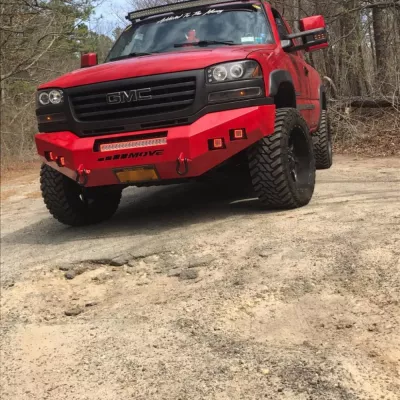 GMC 2500-3500HD 2003-2007 with CLASSIC FRONT Weld It Yourself STANDARD installed