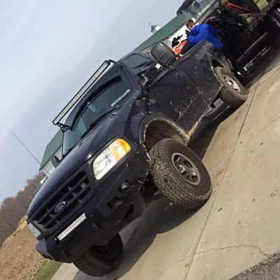FORD F150 1999-2003 with CLASSIC FRONT Weld It Yourself STANDARD installed