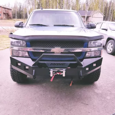 CHEVY 2500-3500HD 2003-2007 with CLASSIC FRONT Weld It Yourself Offroad installed
