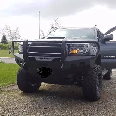 TOYOTA TACOMA 2005-2011 with CLASSIC FRONT Weld It Yourself Offroad installed