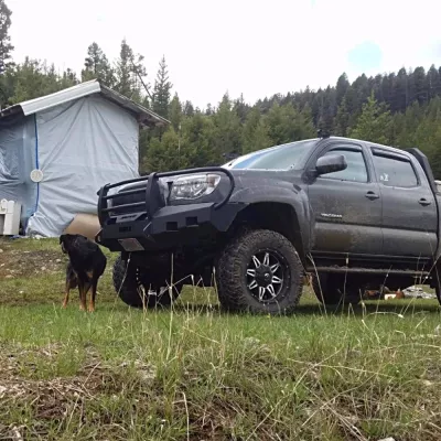 TOYOTA TACOMA 2005-2011 with CLASSIC FRONT Weld It Yourself Offroad installed