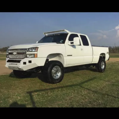 CHEVY 2500-3500HD 2003-2007 with CLASSIC FRONT Weld It Yourself STANDARD installed