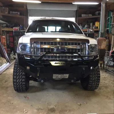 FORD F150 2009-2014 with CLASSIC FRONT Weld It Yourself Offroad installed