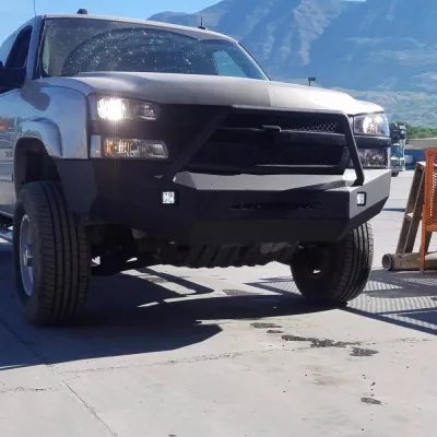 CHEVY 2500-3500HD 2003-2007 with CLASSIC FRONT Weld It Yourself STANDARD installed