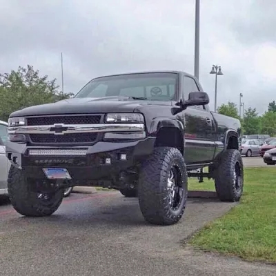 CHEVY 1500 1999-2002 with CLASSIC FRONT Weld It Yourself STANDARD installed