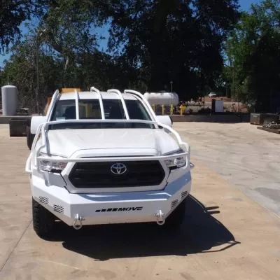 TOYOTA TACOMA 2016-2023 with CLASSIC FRONT Weld It Yourself STANDARD installed