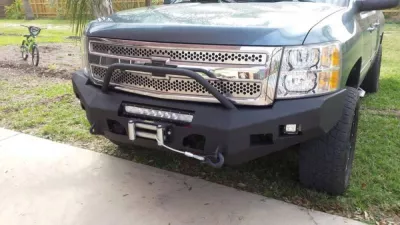 CHEVY 1500 2007.5-2013 with CLASSIC FRONT Weld It Yourself STANDARD installed