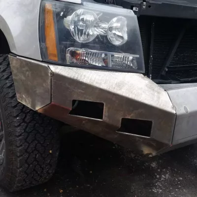 CHEVY TAHOE 2007-2014 with CLASSIC FRONT Weld It Yourself STANDARD installed