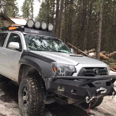 TOYOTA TACOMA 2012-2015 with CLASSIC FRONT Weld It Yourself Offroad installed