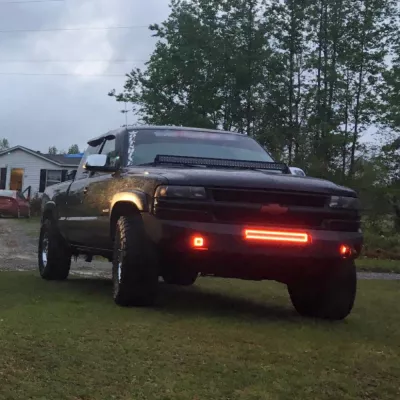 CHEVY 1500 1999-2002 with CLASSIC FRONT Weld It Yourself STANDARD installed