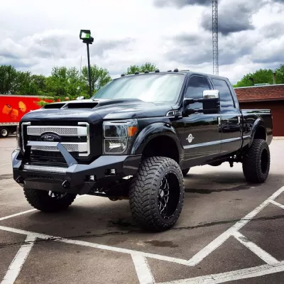 FORD F250-350 2011-2016 with CLASSIC FRONT W.I.Y.KIT STANDARD installed