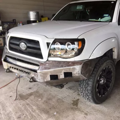 TOYOTA TACOMA 2005-2011 with CLASSIC FRONT Weld It Yourself STANDARD installed