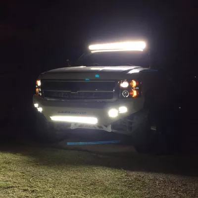 CHEVY 1500 2007.5-2013 with CLASSIC FRONT Weld It Yourself STANDARD installed