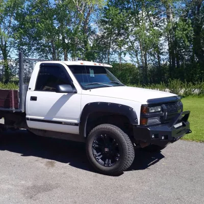 CHEVY 2500-3500HD 1988-1998 with CLASSIC FRONT W.I.Y.KIT STANDARD installed