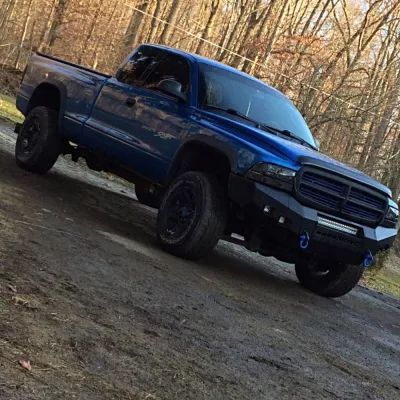 DODGE DAKOTA 1997-2004 with CLASSIC FRONT Weld It Yourself STANDARD installed