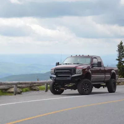 FORD F250-350 1999-2004 with CLASSIC FRONT W.I.Y.KIT STANDARD installed