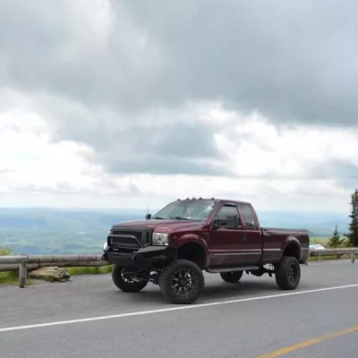 FORD F250-350 1999-2004 with CLASSIC FRONT W.I.Y.KIT STANDARD installed