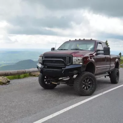 FORD F250-350 1999-2004 with CLASSIC FRONT W.I.Y.KIT STANDARD installed