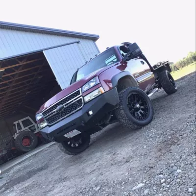 CHEVY 2500-3500HD 2003-2007 with CLASSIC FRONT Weld It Yourself STANDARD installed