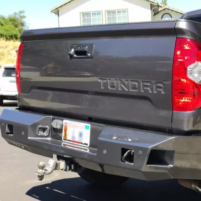 TOYOTA TUNDRA 2014-2021 with CLASSIC REAR Weld It Yourself STANDARD installed