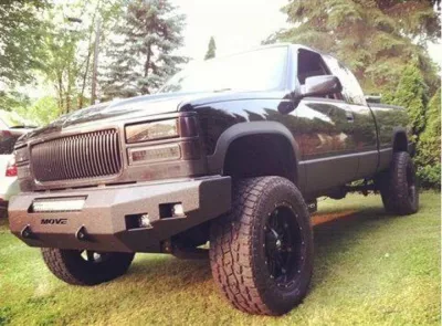 CHEVY 1500 1988-1998 with CLASSIC FRONT Weld It Yourself STANDARD installed