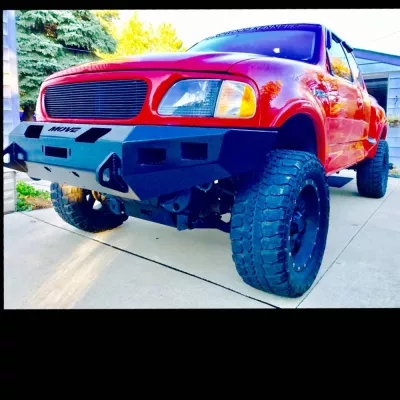 FORD F150 1997-1998 with CLASSIC FRONT Weld It Yourself Offroad installed