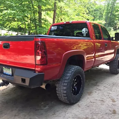 CHEVY 2500-3500HD 2003-2007 with CLASSIC REAR Weld It Yourself STANDARD installed