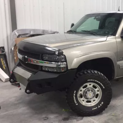 CHEVY 2500-3500HD 1999-2002 with CLASSIC FRONT Weld It Yourself STANDARD installed