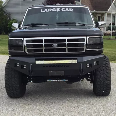 FORD F250-350 1992-1998 with CLASSIC FRONT Weld It Yourself STANDARD installed