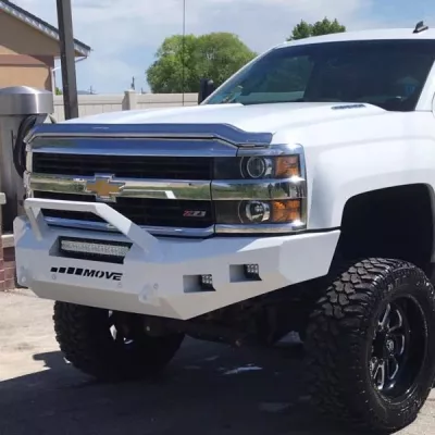 CHEVY 2500-3500HD 2015-2019 with CLASSIC FRONT Weld It Yourself STANDARD installed