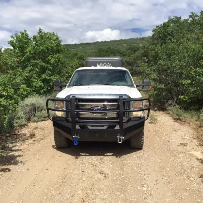 FORD F250-350 2011-2016 with CLASSIC FRONT W.I.Y.KIT OFFROAD installed