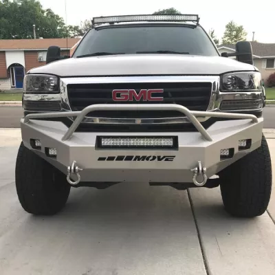 GMC 2500-3500HD 2003-2007 with CLASSIC FRONT Weld It Yourself STANDARD installed