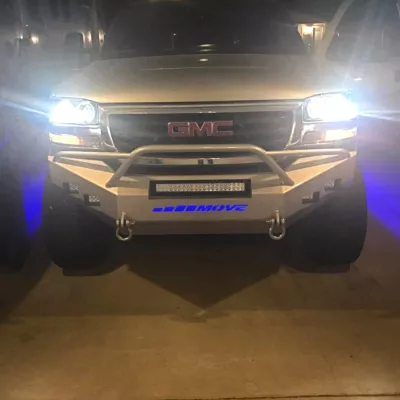 GMC 2500-3500HD 2003-2007 with CLASSIC FRONT Weld It Yourself STANDARD installed