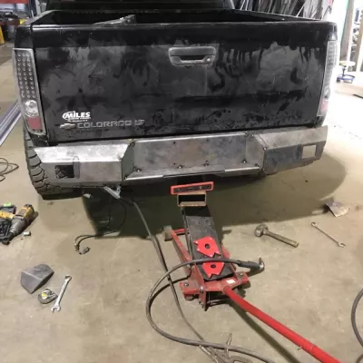 CHEVY COLORADO 2004-2012 with CLASSIC REAR Weld It Yourself STANDARD installed