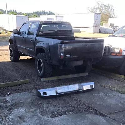 CHEVY COLORADO 2004-2012 with CLASSIC REAR Weld It Yourself STANDARD installed