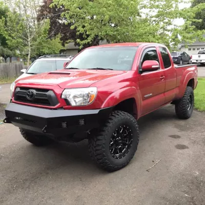 TOYOTA TACOMA 2012-2015 with CLASSIC FRONT Weld It Yourself STANDARD installed